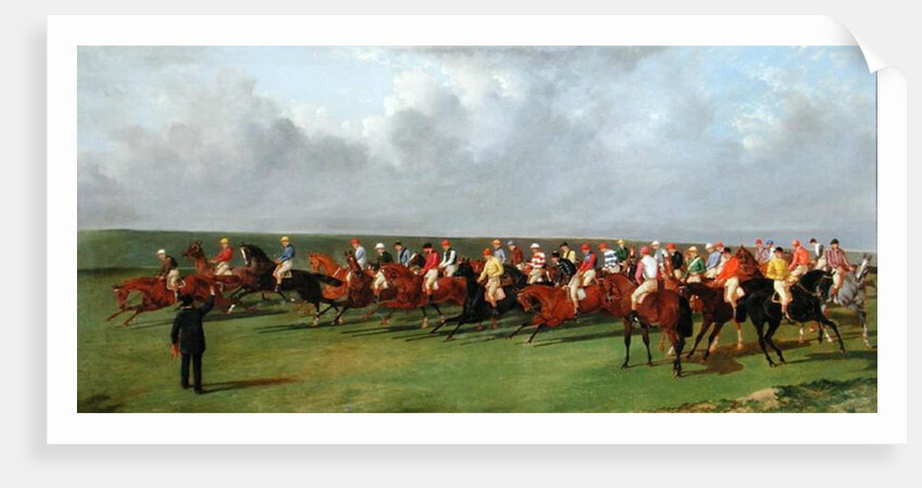 Silks and Satins of the Turf, 1865 by Benjamin Herring