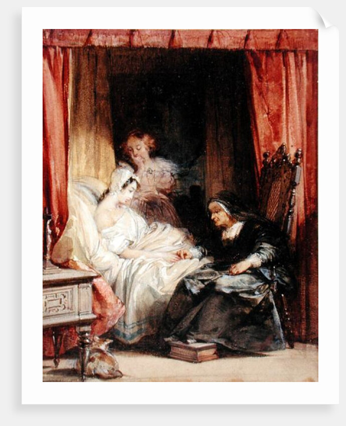 The Use of Tears, 1827 by Richard Parkes Bonington