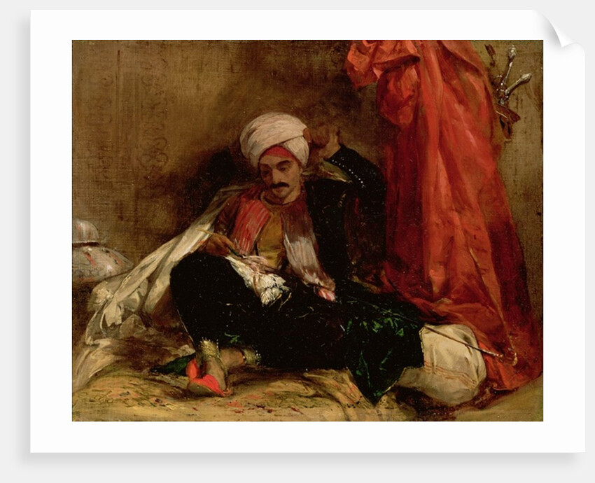 A Seated Turk, 1826 by Richard Parkes Bonington
