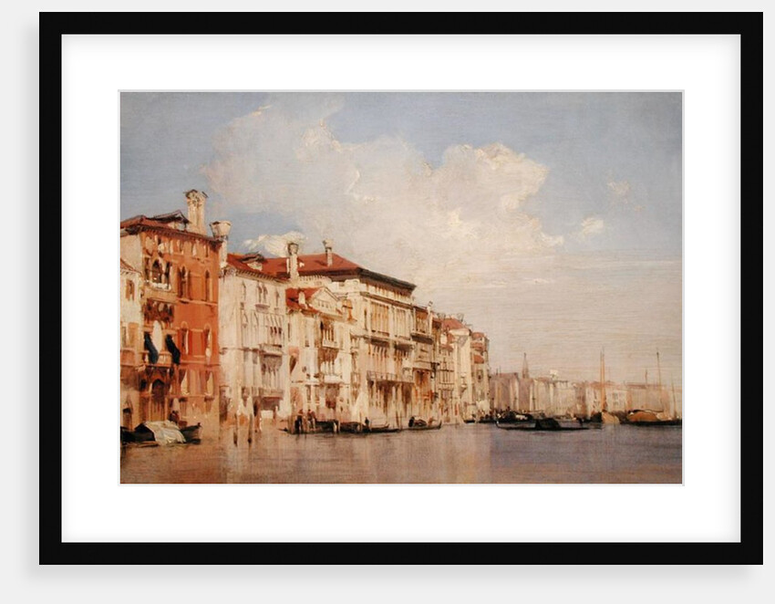 Grand Canal, Venice by Richard Parkes Bonington
