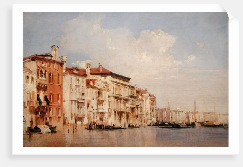 Grand Canal, Venice by Richard Parkes Bonington