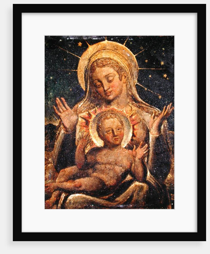 Virgin and Child, 1825 by William Blake