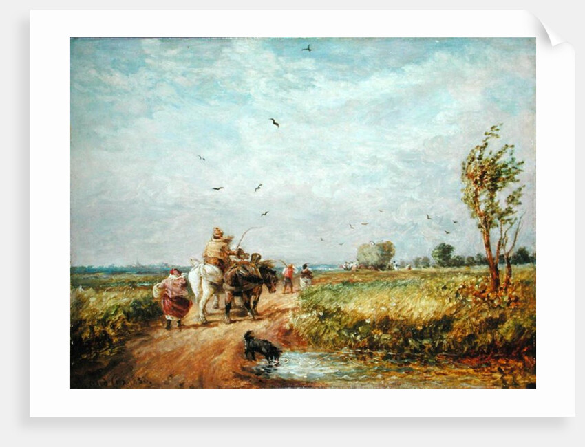Going to the Hayfield, 1853 by David Cox
