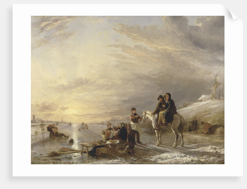 Frost Scene, 1827 by William Collins