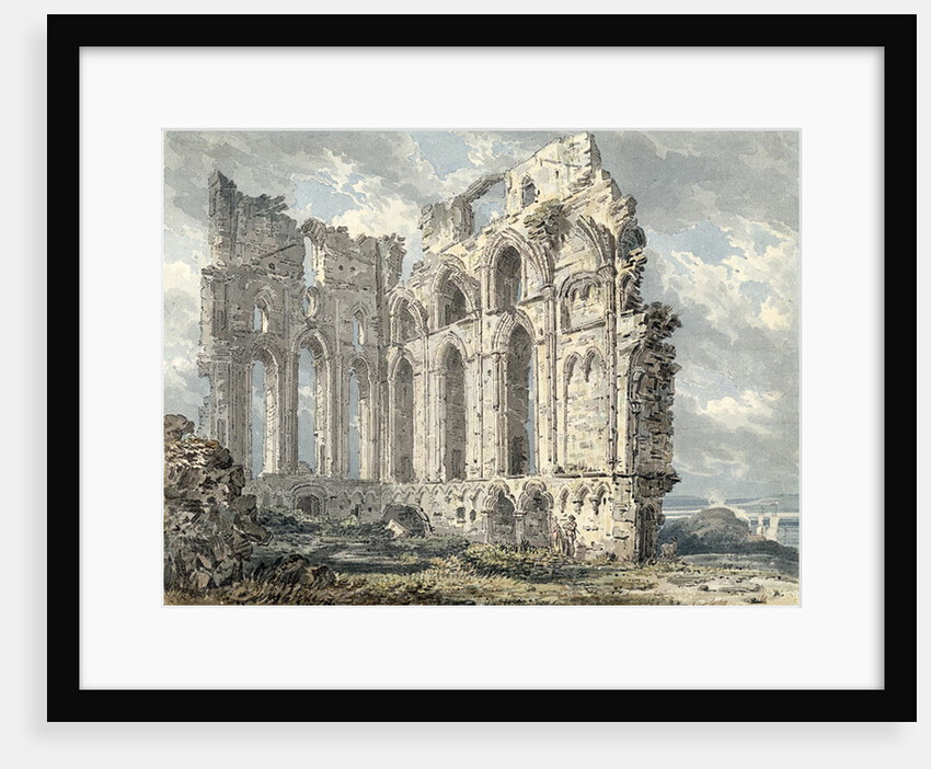 Tynemouth Priory, Northumberland, c.1792-93 by Thomas Girtin