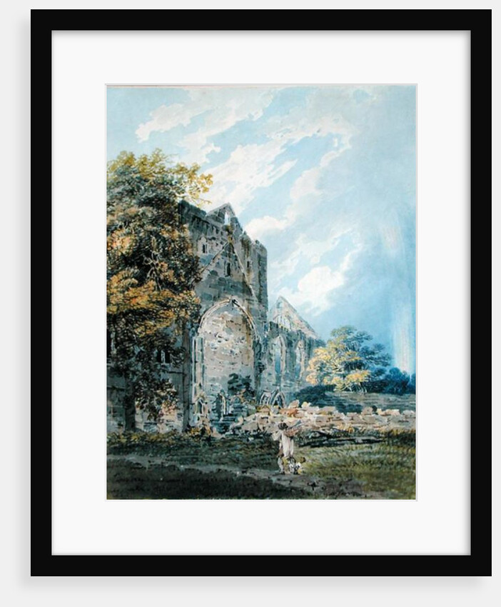 Pluscardine Abbey, Elgin, c.1793 by Thomas Girtin