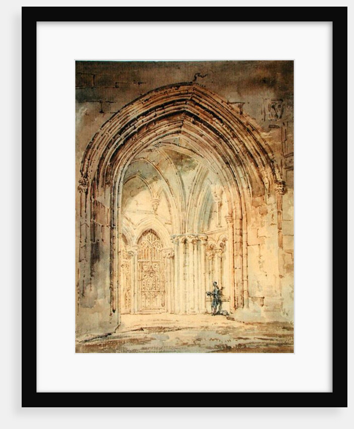 St. Alban's Cathedral, Hertfordshire, c.1797 by Thomas Girtin