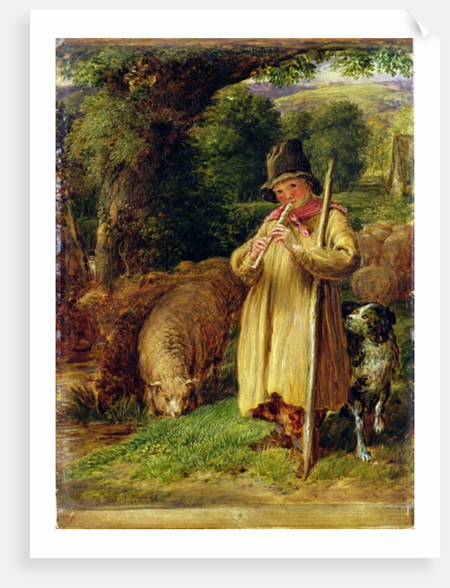 Shepherd Boy, 1831 by John Linnell