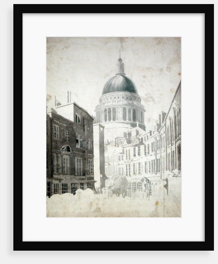 St. Paul's Cathedral, from St. Martin's-le-Grand, London, c.1795 by Thomas Girtin