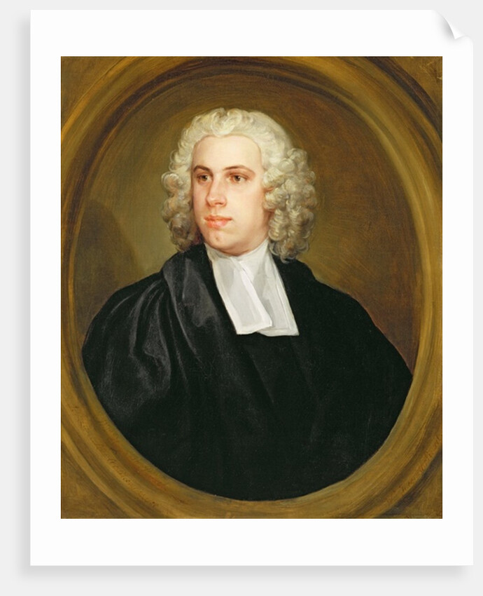 John Lloyd, Curate of St. Mildred's, Broad Street, 1738 by William Hogarth