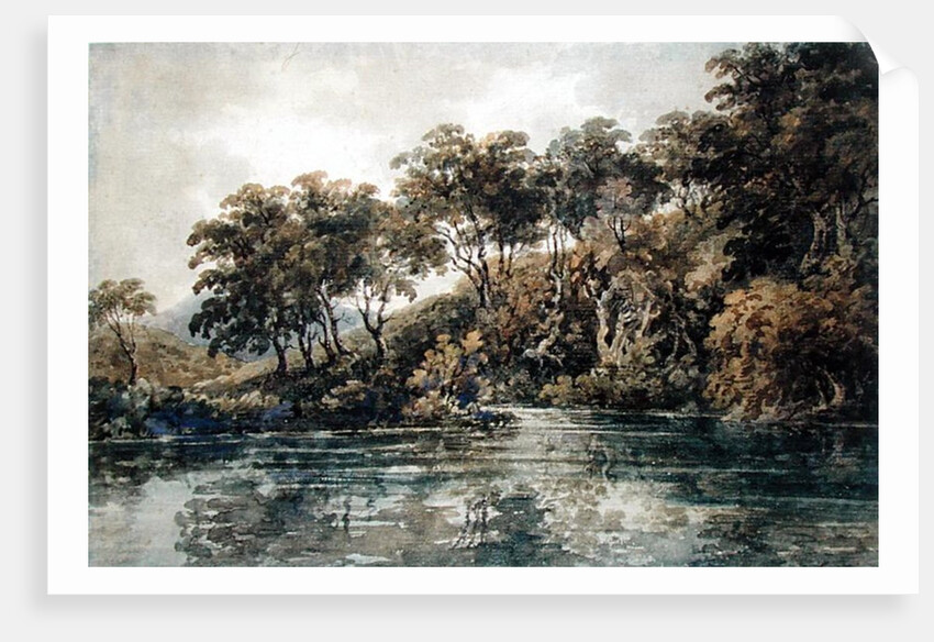 Trees and Ponds near Bromley, Kent, c.1798 by Thomas Girtin