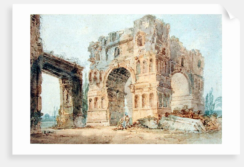 Arch of Janus, c.1798-99 by Thomas Girtin