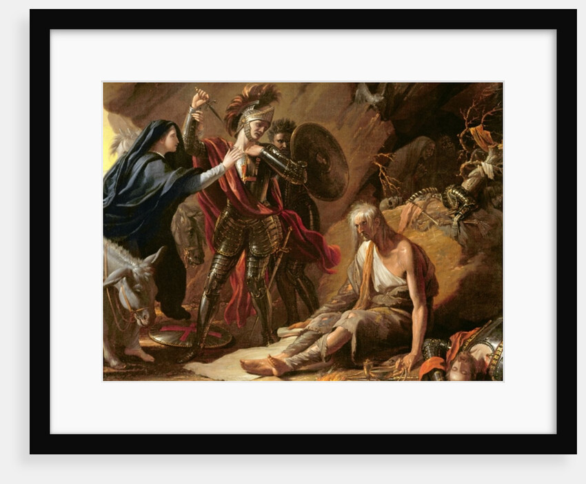The Cave of Despair, 1772 by Benjamin West