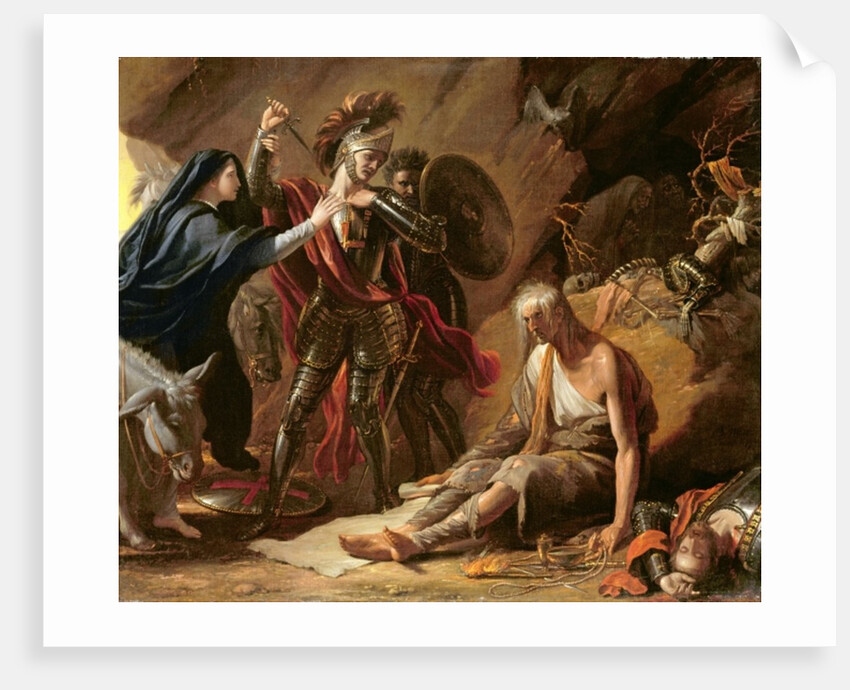 The Cave of Despair, 1772 by Benjamin West