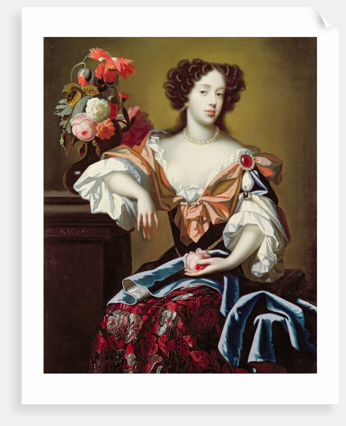 Mary of Modena, c.1680 by Simon Peeterz Verelst