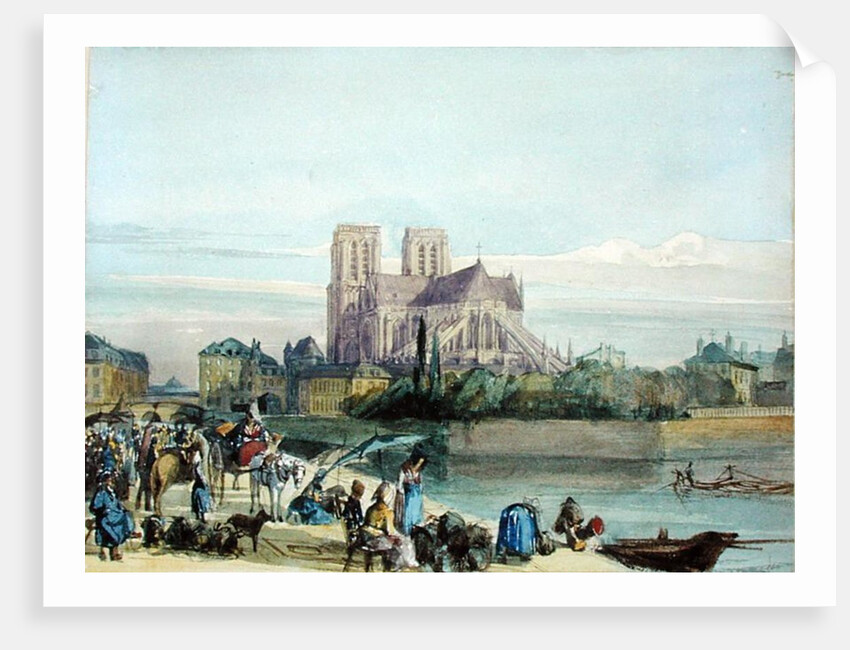 Notre Dame, Paris by Thomas Shotter Boys