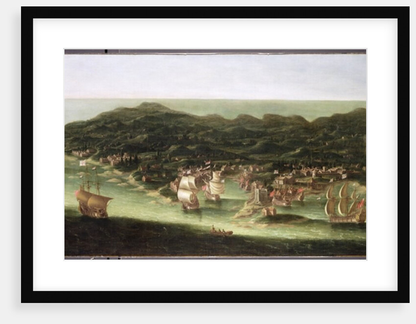 The Island of Barbados, c.1694 by Isaac Sailmaker
