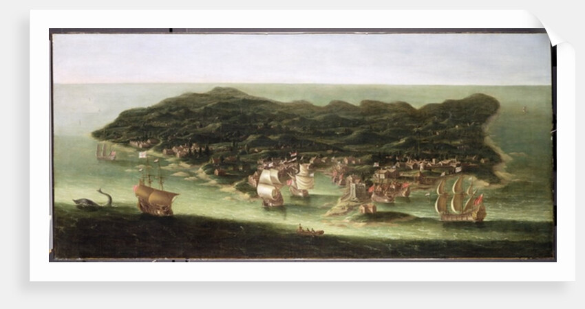 The Island of Barbados, c.1694 by Isaac Sailmaker
