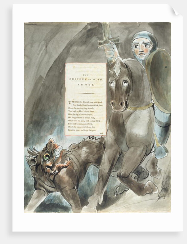 The Descent of Odin, An Ode by William Blake