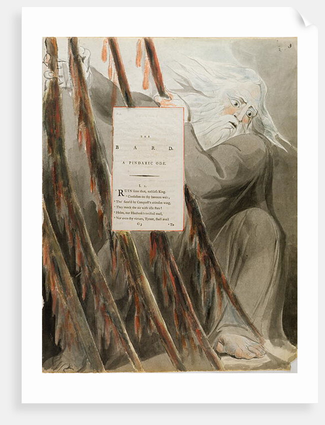 The Bard: A Pindaric Ode by William Blake