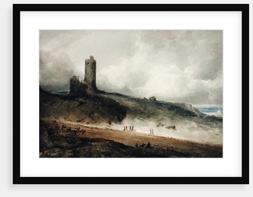 Aberystwyth Castle by John Sell Cotman