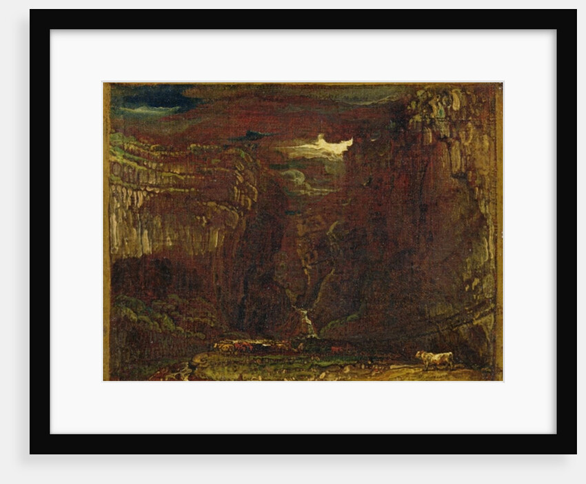 Sketch for 'Gordale Scar', c.1812 by James Ward