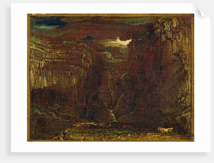 Sketch for 'Gordale Scar', c.1812 by James Ward