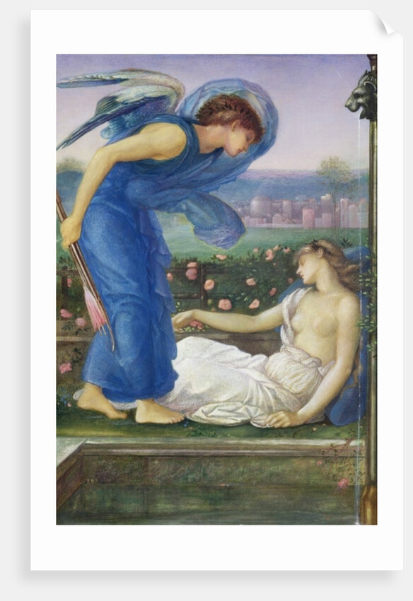 Cupid and Psyche, c.1865 by Edward Coley Burne-Jones