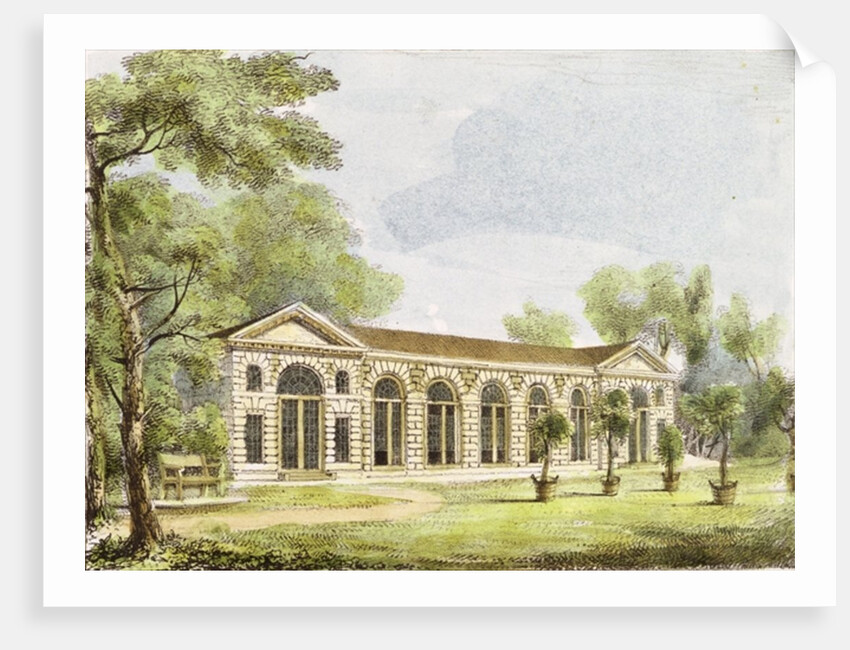 Orangery, Kew Gardens by George Ernest Papendiek