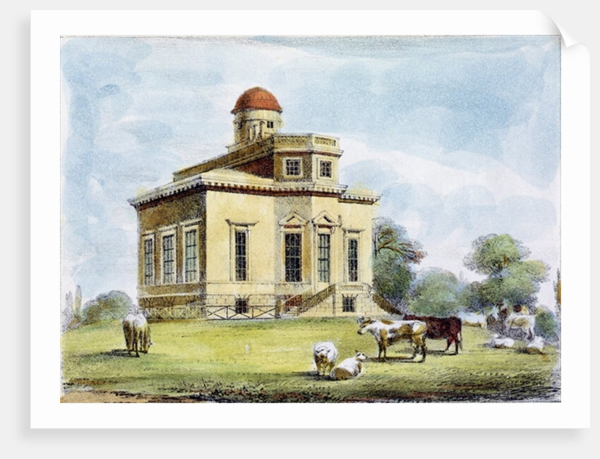 Observatory, Richmond Gardens by George Ernest Papendiek