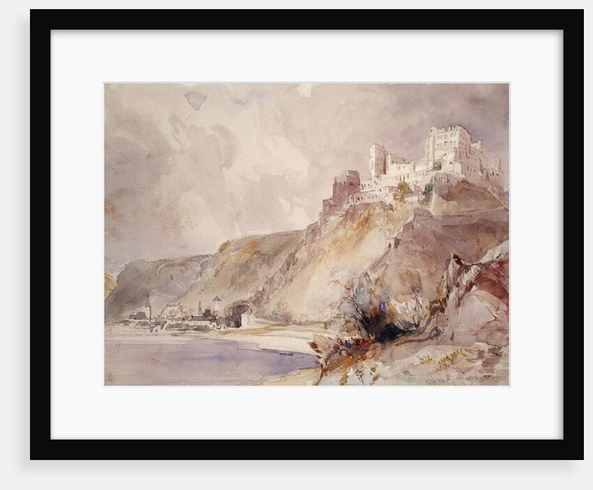Rheinfels and St. Goar by William Callow