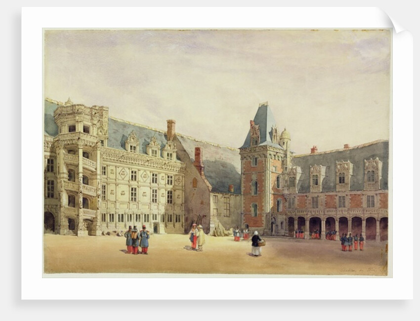 Le Chateau de Blois by Thomas Shotter Boys