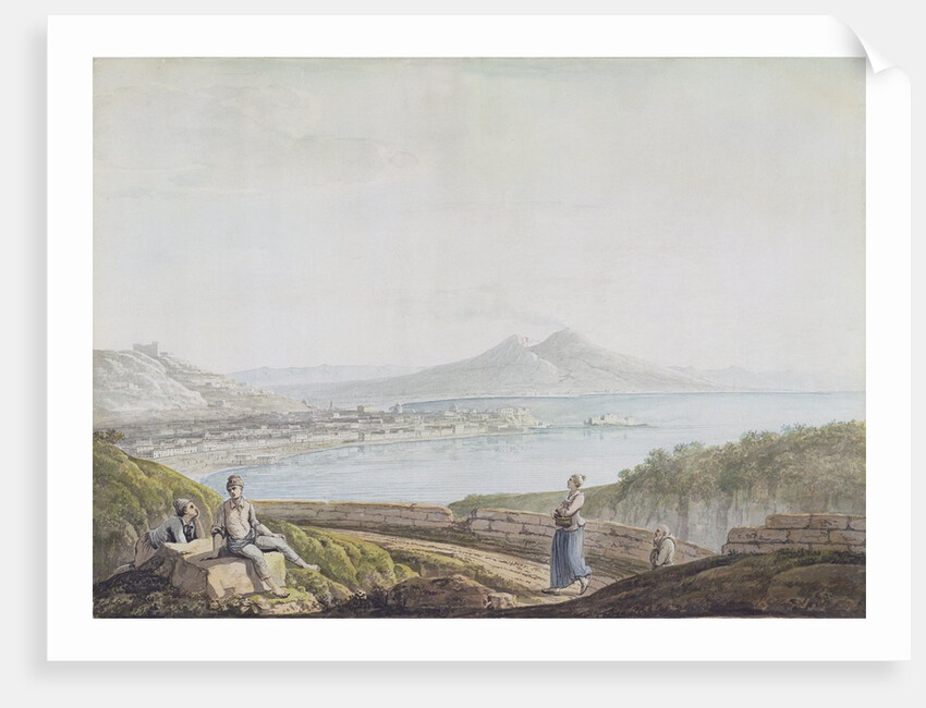 Naples from Posillipo by Jacob More