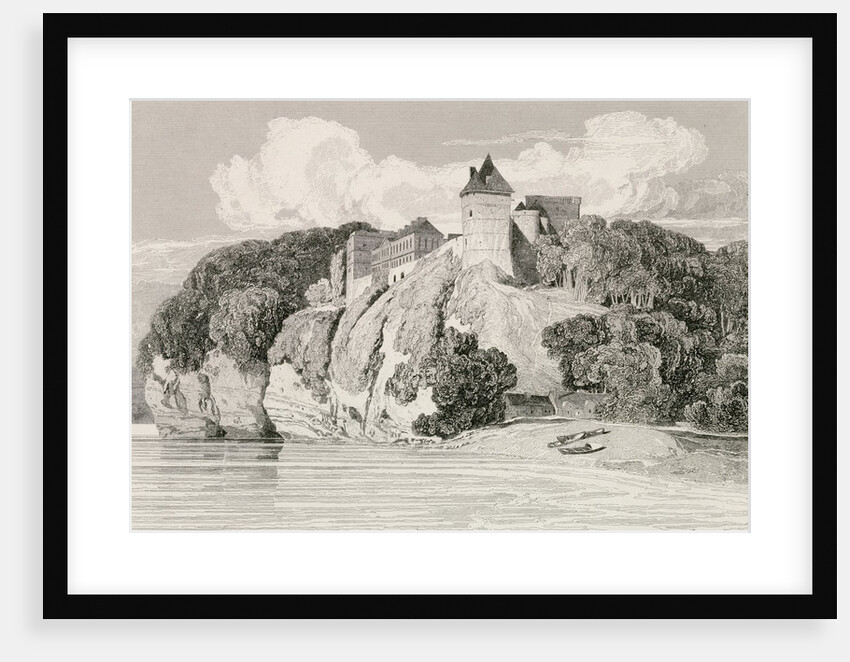 Castle at Tancarville. by John Sell Cotman