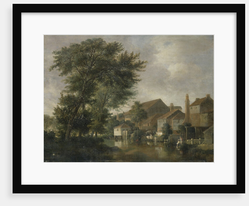 A River Scene, possibly at Norwich, c.1817 by John Crome