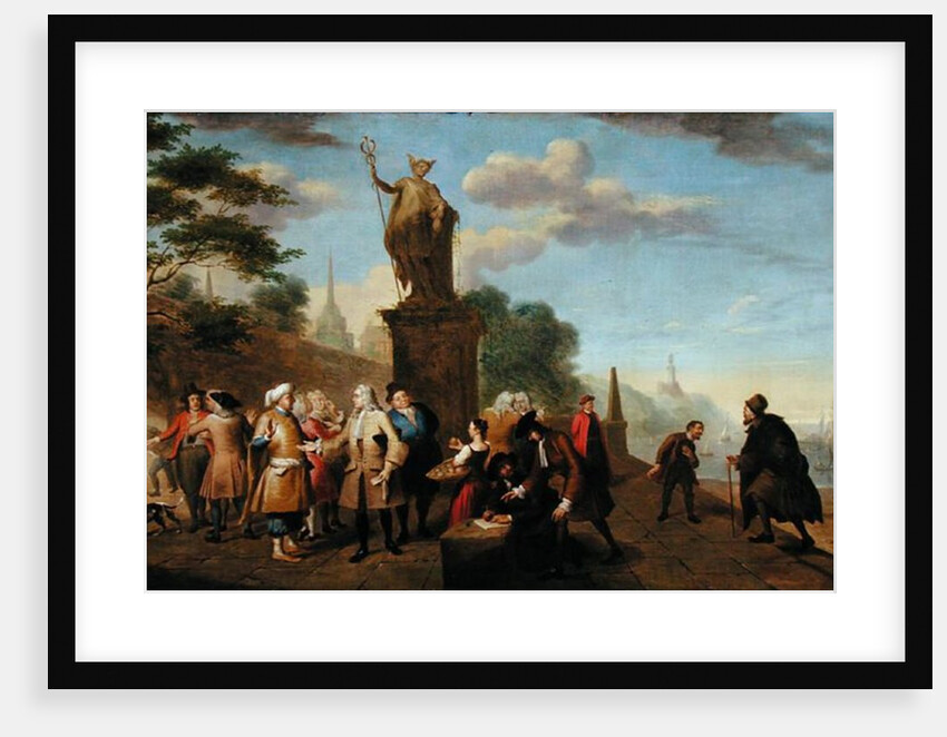 Allegory of Trade, 1743 by John Theodore Heins