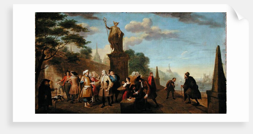 Allegory of Trade, 1743 by John Theodore Heins