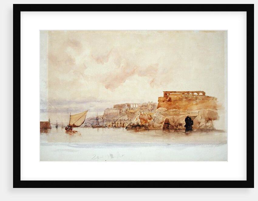 Coast Scene with Sailing Boats by James Holland