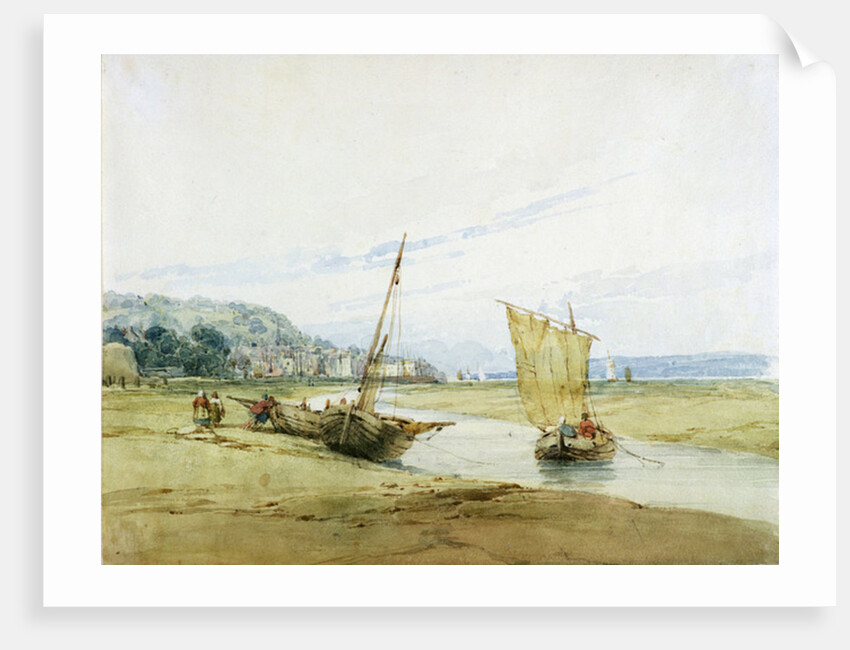 Near Honfleur, c.1822 by Richard Parkes Bonington