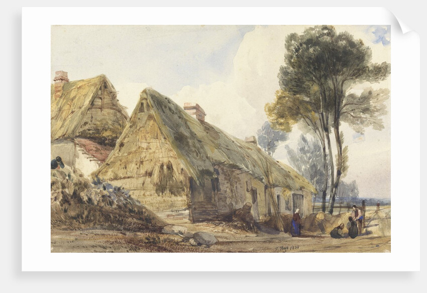 View at Swiss Cottage, London, 1836 by Thomas Shotter Boys