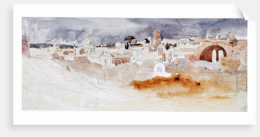 Rome from the Palatine Hill by William Wyld