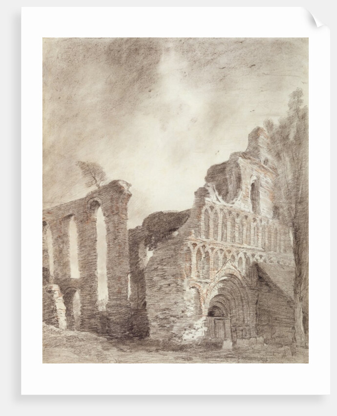 Ruin of St. Botolph's Priory, Colchester, c.1809 by John Constable