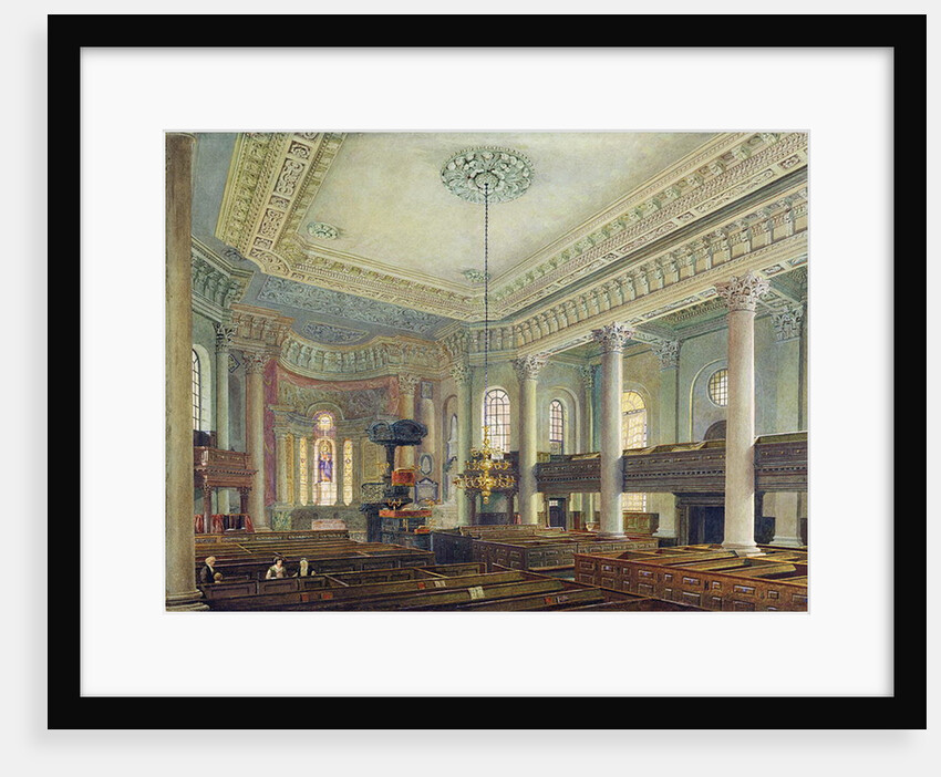 St. Paul's, Deptford by George the Elder Scharf