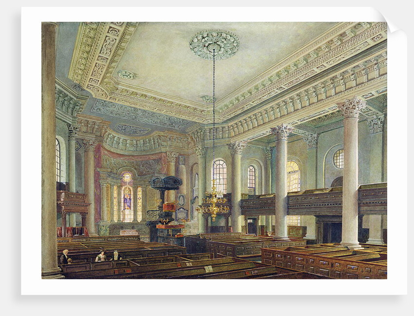 St. Paul's, Deptford by George the Elder Scharf