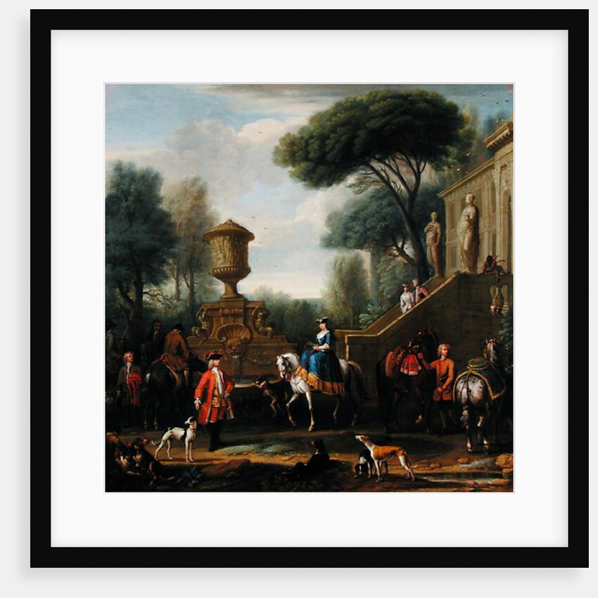 Preparing for the Hunt, c.1740-50 by John Wootton