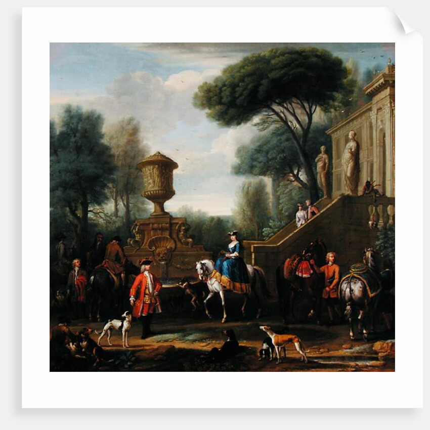 Preparing for the Hunt, c.1740-50 by John Wootton