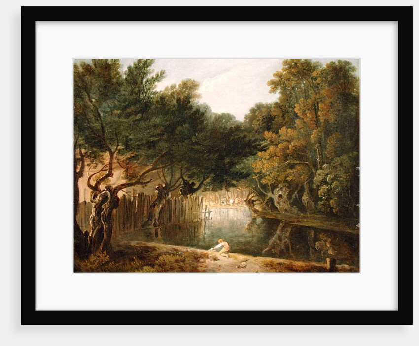 View of the Wilderness in St. James's Park, London, c.1770-75 by Richard Wilson