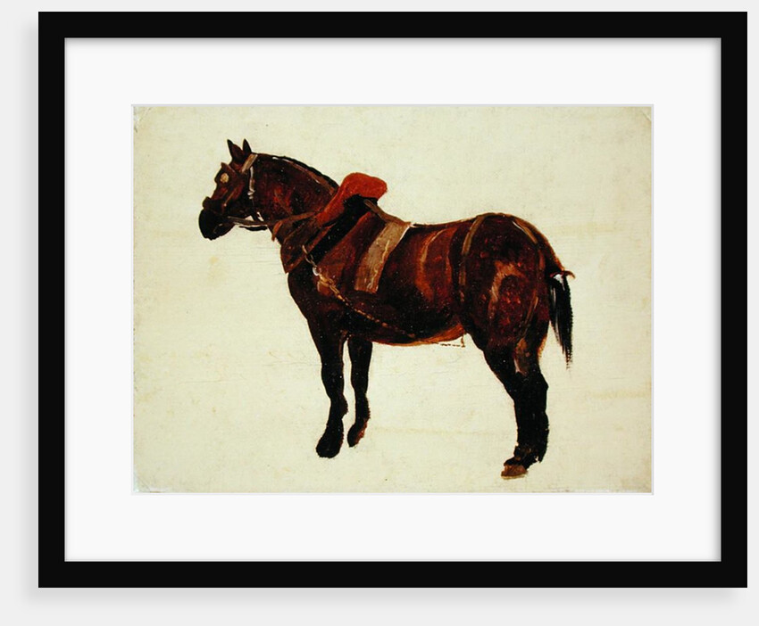 Study of a Working Horse by Thomas Sidney Cooper