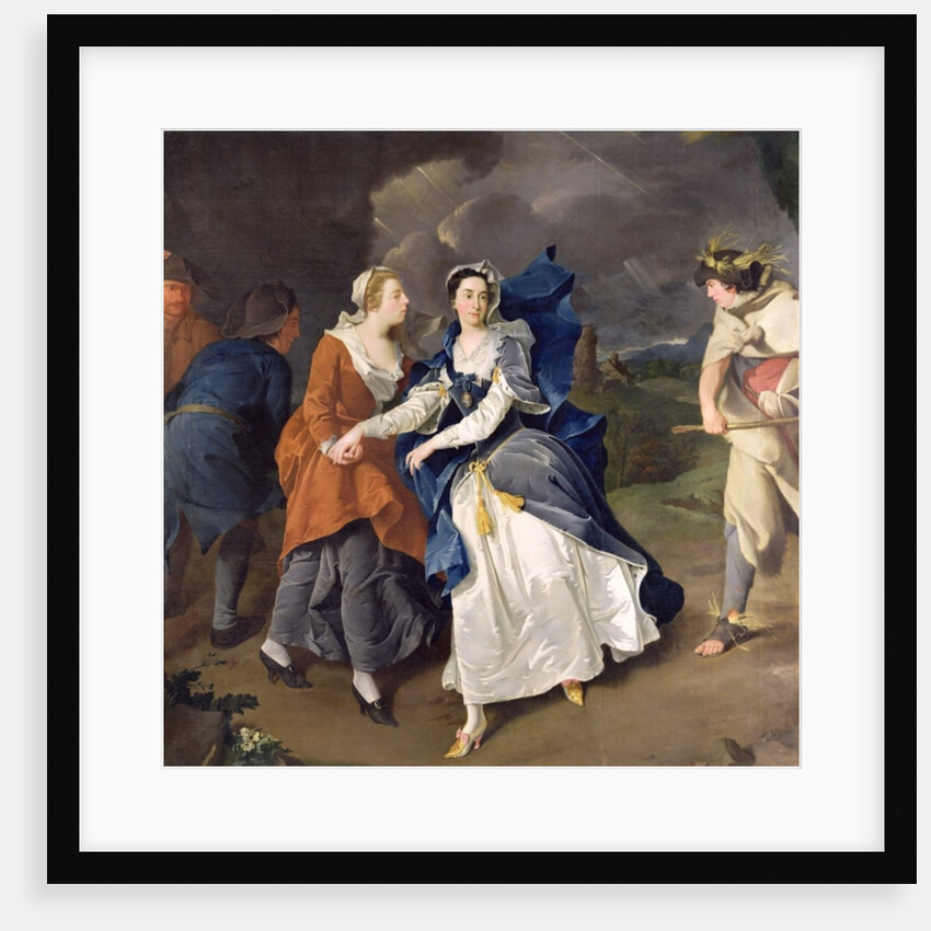 Mrs Cibber as Cordelia, 1755 by Pieter van Bleeck