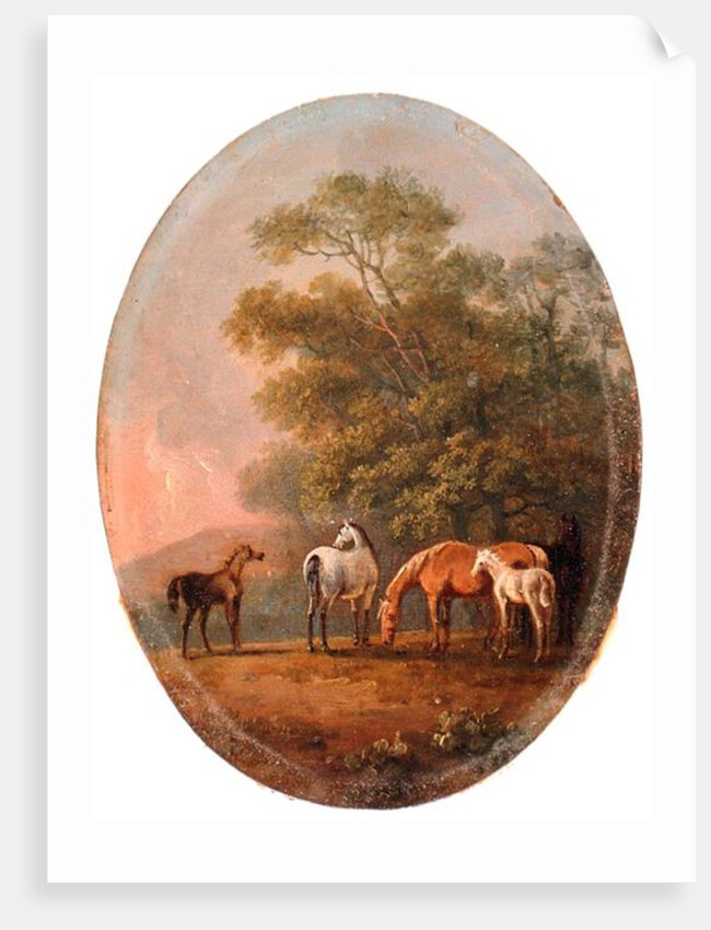 Mares and Foals, c.1770-80 by Sawrey Gilpin